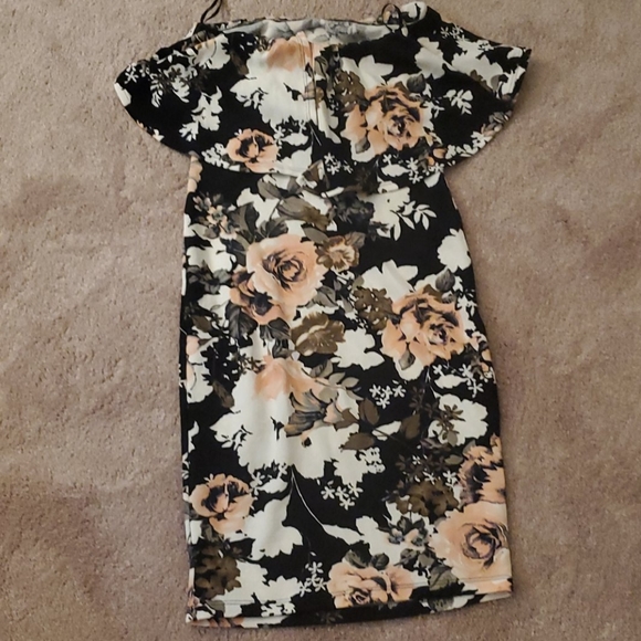 Forever 21 Floral tube Dress Sz M - Picture 4 of 4